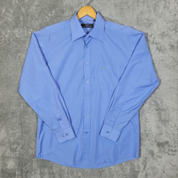 Giorgio Armani Shirt Mens XL Button Down Dress Long Sleeve Classic Business - Picture 1 of 8